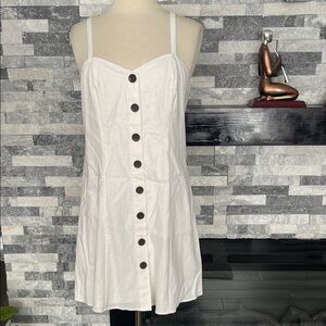 Express New Button Front Dress Size M